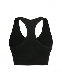 SHEIN Sport Studio 3 pezzi Top sportivi a coste, maglie aderenti, canotte da allenamento