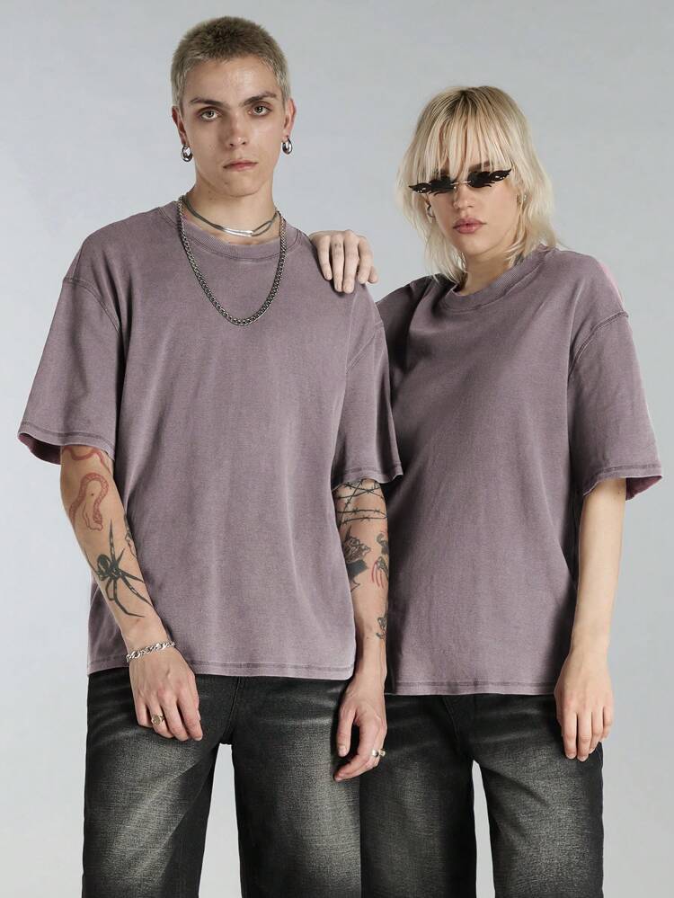 Knitted Casual Men Short-Sleeved T-Shirt