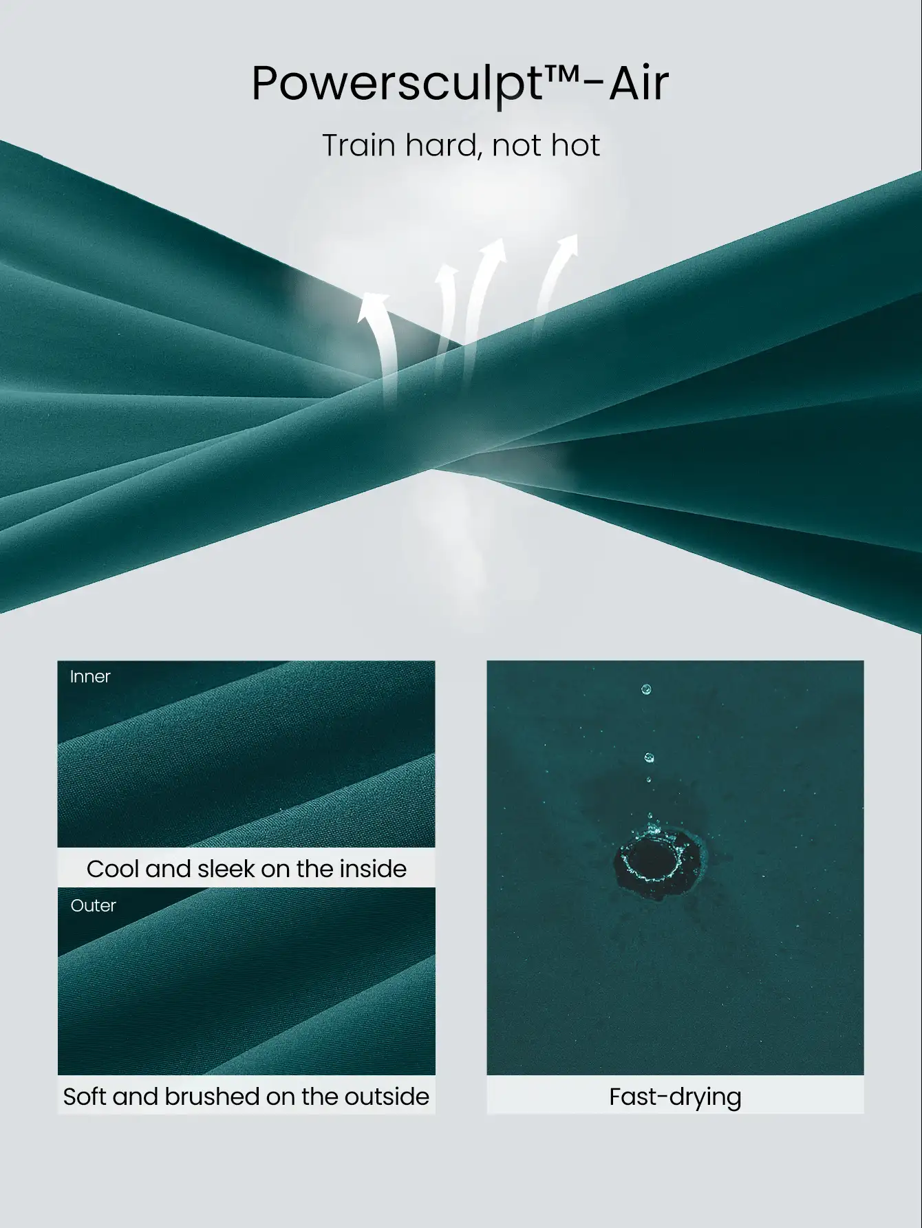 GLOWMODE 6" Powersculpt™-Air Butt-Lifting Seam Drawstring Biker Shorts High Impact Running Training Tennis Quick Dry Moisture Wicking Cool Feeling