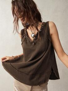 Bohemela Women's Vacation Tank Top - Black - View 5