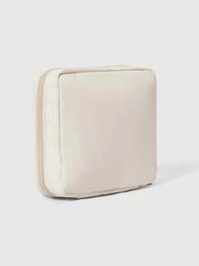 ROMWE Kawaii 時尚卡通復古女孩厚款便攜式化妝包，大容量小正方形包442464 - 彩色 - 查看 5