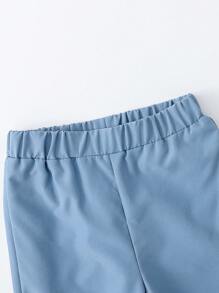 SHEIN Conjunto de 2 piezas de disfraz mecánico para niños pequeños con gorra, nuevo para otoño - Multicolor - Ver 4