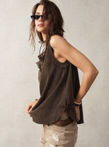 Bohemela Women's Vacation Tank Top - Black - View 6