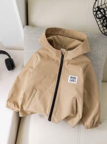 SHEIN Mantel Bayi Laki-Laki - Khaki - View 1