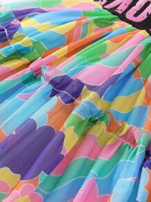 Fashionable And Colorful Tutu Skirt For Baby Girls, Suitable For Outings And Parties - Multicolor - View 4