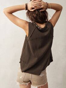 Bohemela Women's Vacation Tank Top - Black - View 2