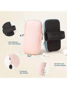 1 件运动水壶包，迷你零钱包，兼容 Adventure 40oz 和 IceFlow 20/30oz 杯，适合存放电话卡、钥匙、现金等旅行包 - 彩色 - 查看 4