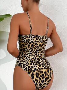 Ladies' One-Piece Swimsuit, Copyrighted - Multicolor - View 2