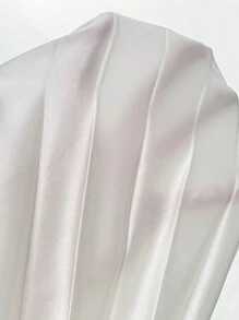 Chiquease Women Summer Ruched Bust Tight A-Line Dress - Black and White - View 8