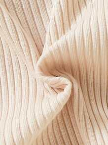 SHEIN Playful Pals Baby Girl Asymmetric Hem Tank Top And Pleated Hem Skirt Set, Elegant & Cute Infant Fashion - Multicolor - View 6