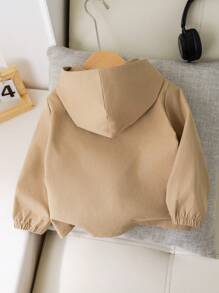 SHEIN Mantel Bayi Laki-Laki - Khaki - View 2