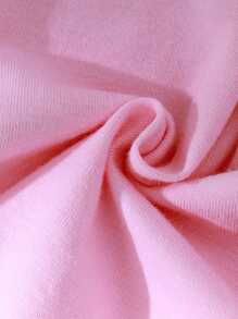 Baby Girls' Pink Doll Dress, Summer - Pink - View 7