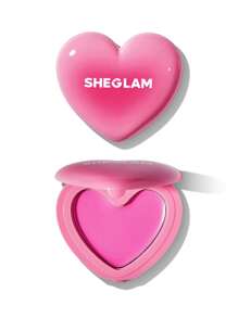 SHEGLAM Playing Cupid Cream Blush-Affection 7 Shades Multi-Use Soft Pink Heart Blush Cream For Lips And Cheeks Highly Pigmented Non-Fading Natural Satin Finish Lip Cream Non-Greasy Blendable Face Makeup Rare Brand Beauty Makeup Face Paint Cosmetic For Women Girls Perfect For Fall Winter Ideal For Y2K Fancy Fashion Suitable For Birthday Christmas Present Party Ready Best Color