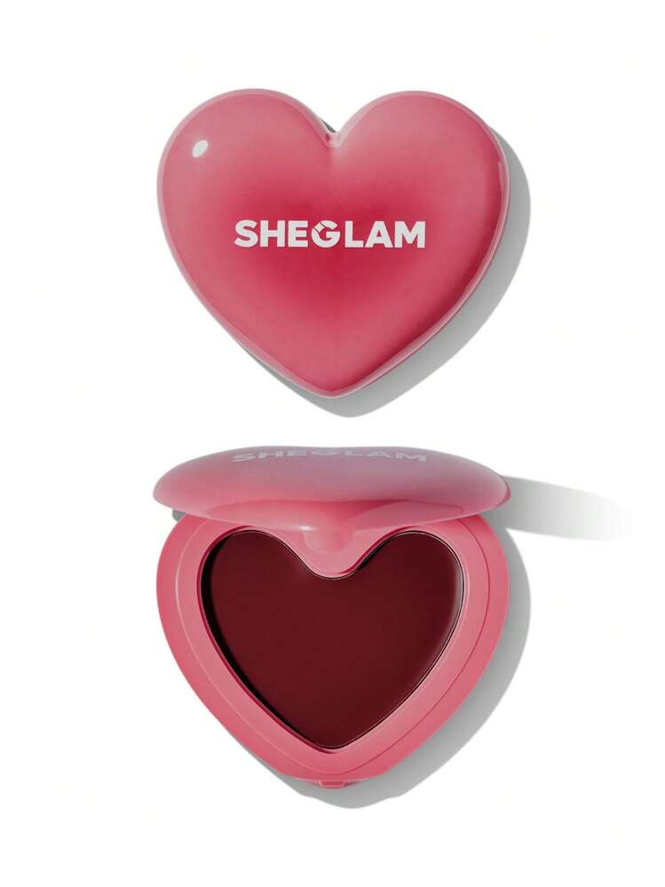SHEGLAM Playing Cupid Cream Blush-Emotion 7 Shades Multi-Uso Dark Plum Heart Blush Creme Para LáBios E Bochechas Altamente Pigmentado NãO Desbotamento Acabamento Natural Acetinado Creme Para LáBios NãO Oleoso Maquiagem Facial MescláVel Marca Beleza Maquiagem Maquiagens CosméTico Para Mulheres E Garotas Perfeito Para Primavera E VerãO Ideal Para Y2K Moda Elegante Adequado Para AniversáRio Prenda Festa De Pronto Melhor Cor - Emotion - Visão 8