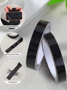 10米/卷多种宽度皮肤状/光滑边缘美线，背面带自粘性，用于翻新、边缘包裹、白色/黄色/绿色/蓝色/黑色/金色纯色背景装饰条，适用于墙壁裂缝、家具柜门、缝隙覆盖、边缘密封胶带、贴纸、墙贴花、用于家庭装饰的乙烯基贴花、春季装饰品让您的家焕然一新、节日装饰贴纸礼物生日毕业 - 彩色 - 查看 7