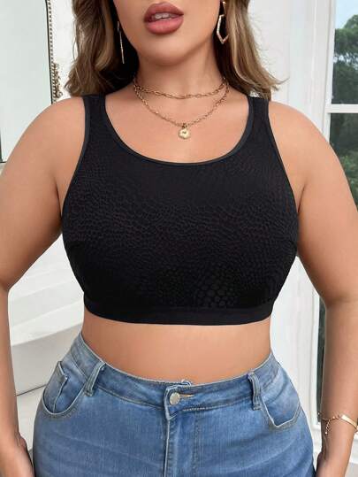 大尺寸舒適無鋼圈內衣，1件裝