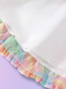 Fashionable And Colorful Tutu Skirt For Baby Girls, Suitable For Outings And Parties - Multicolor - View 5