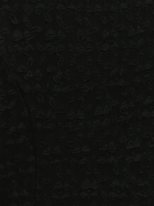 SHEIN Clasi Ladies' Plain And Simple Long Sleeve Blazer For Daily Wear - Black - View 7