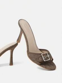 CUCCOO BIZCHIC Women's Stylish Versatile High Heel Sandals Vacation Shoes Summer