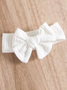 SHEIN Newborn Baby Girl Solid Color Long Sleeve Jumpsuit With Ruffle Trim And Footed Pants Cute Baby Pajamas - White - View 7