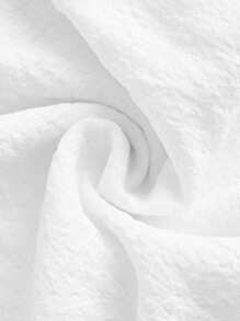 Aloruh Ladies Solid Color Simple Style Strapless Dress For Daily Wear - White - View 4