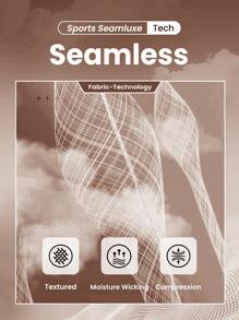 Easithlete Solid Wide Band Waist Sports Leggings Yoga Women Pants