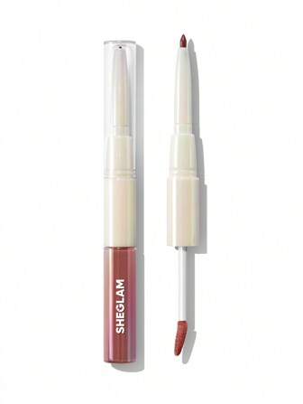 SHEGLAM Lip Rules Liner & Gloss Pen-Play Fair 2-In-1 Moisturizing Liquid Lipstick Dewy High Pigment Lipliner Lip Combo Hydrating Reduce Lip Fine Lines Lip Makeup Brand Beauty Makeup Face Paint Cosmetic For Women Girls Perfect For Fall Winter Ideal For Y2K Fancy Fashion Suitable For Birthday Christmas Present Party Ready Best Color