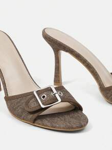CUCCOO BIZCHIC Women's Stylish Versatile High Heel Sandals Vacation Shoes Summer