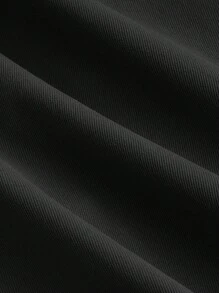 SHEIN MOD Khaki Color Women's Shorts With Large Bow Design