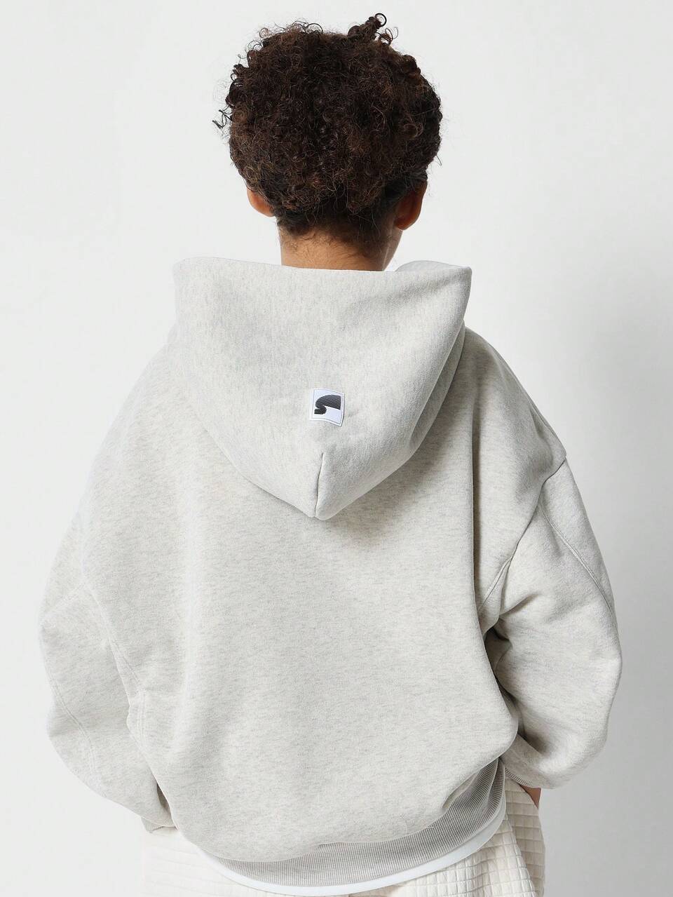 Full Zip Hoodie Sweatshirt With Centre Pocket