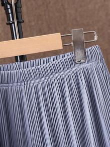 男童条纹印花休闲立领长袖上衣和运动裤两件套