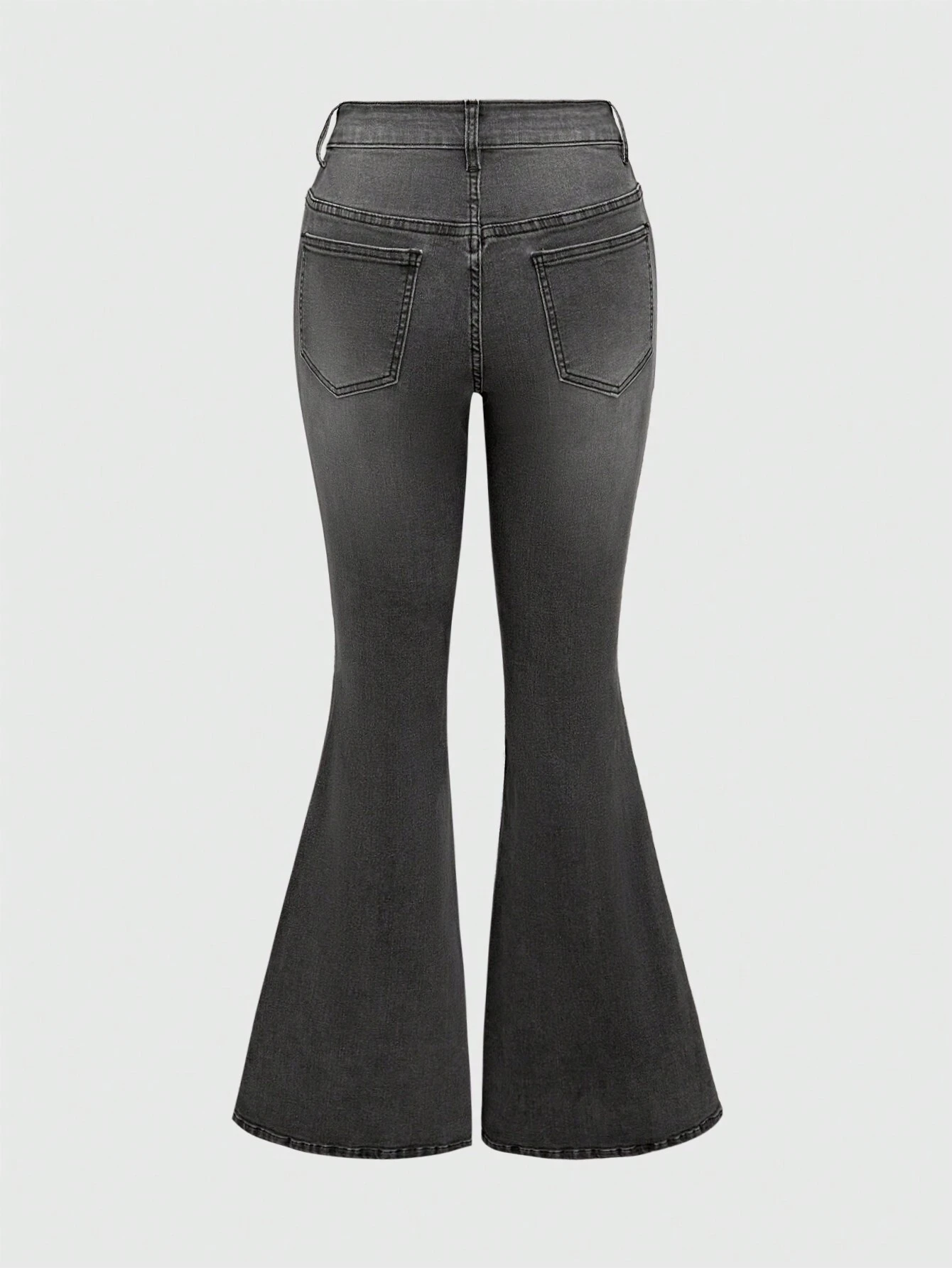 Our Embroidered Flared Jeans With Sun, Moon, Stars And Planets