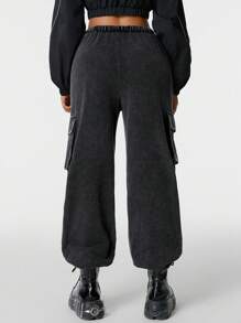 Coolane Fashionable Street Style Pants Suitable For Spring And Summer Outfits - Black - View 2