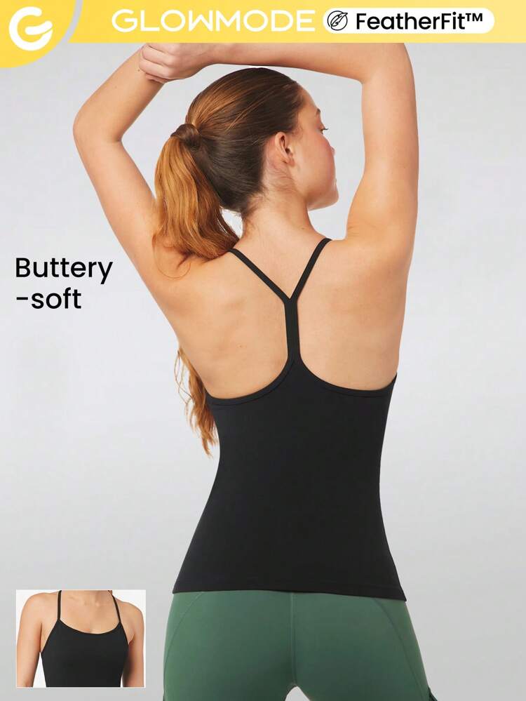 FeatherFit™ Y-Back Hip Length Tank