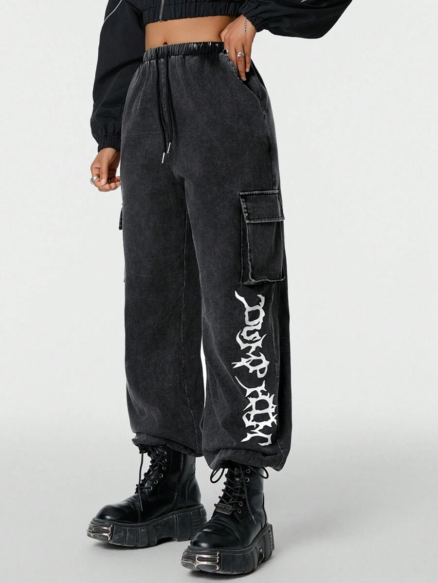 Coolane Fashionable Street Style Pants Suitable For Spring And Summer Outfits - Black - View 1