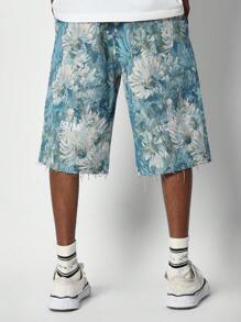SUMWON Jacquard Jort - Blå - Visa 4