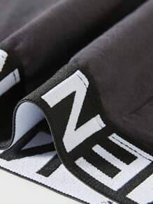 Men's Letter Printed Woven  Boxer Briefs (3 Pieces/Set) - Multicolor - View 6