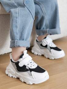 Children's Casual Sports Shoes, Girls' Mesh Breathable Soft Sole Lightweight Running Shoes, Toddler First Walking Shoes