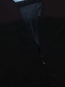 Women's See-Through Patchwork Sequin Bodycon Dress With Elasticity And Back Slit, Party Dress Wedding Guest Dress Prom Dress - Black - View 5