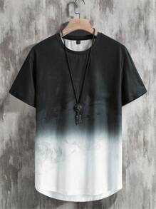 Men's Gradient Color T-shirt