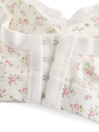 Moonlight & Mama Detachable Casual Maternity Lingerie With Ditsy Floral