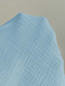 Chiquease Bluse mit einfarbigem Design, Schmetterlingsärmel und gebundenem Rücken