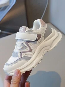 Youth Lightweight And Comfortable Outdoor Sports Shoes, Spring And Autumn Running Sneakers - Pink - View 3