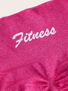 Easithlete 女士纯色简约无缝日常运动短裤女士运动短裤、健身短裤、骑行短裤 - 彩色 - 查看 7