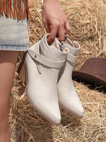 Styleloop Women's Ankle Boots And Short Boots, Suitable For Holiday, BOHO, Retro American, Bohemian, Western Style, Music Festival, Party, Christmas, Halloween