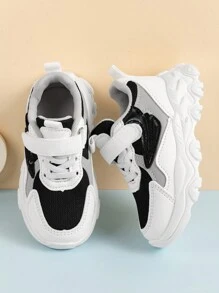Children's Casual Sports Shoes, Girls' Mesh Breathable Soft Sole Lightweight Running Shoes, Toddler First Walking Shoes