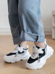 Children's Casual Sports Shoes, Girls' Mesh Breathable Soft Sole Lightweight Running Shoes, Toddler First Walking Shoes