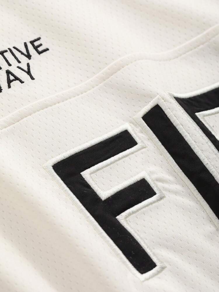 Men's Summer Letter Printed T-Shirt Back To School