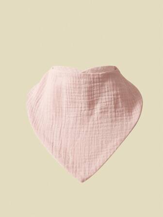 5 st enfärgade babysnusnäsdukar dregla haklappar, mjuk och andningsbar ren bomullsgaze muntyg, baby shower present