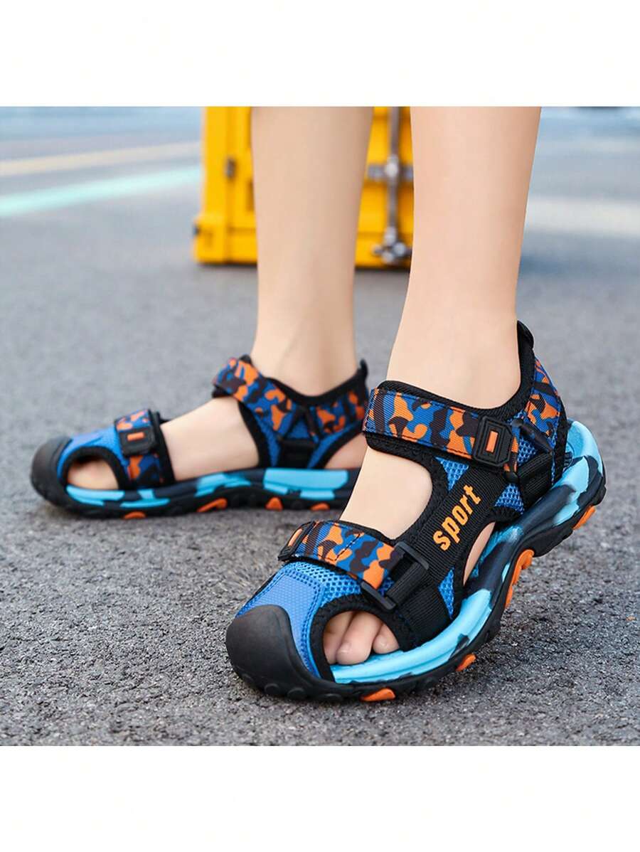 Dép bít mũi thoáng khí mùa hè cho trẻ em - Nhiều màu - Xem 1